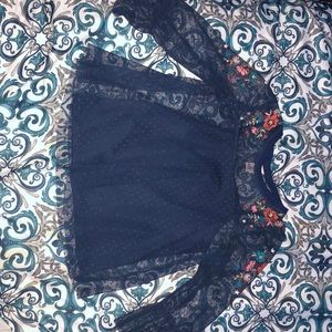 See thru long sleeve